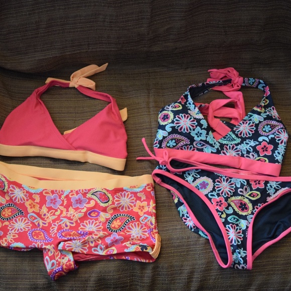 Old Navy Other - Lot of (2) NWOT Old Navy Girl's 2-Piece Swimsuits